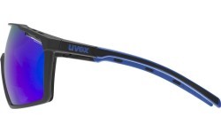 Uvex mtn perform glasses black-blue matt / mirror blue
