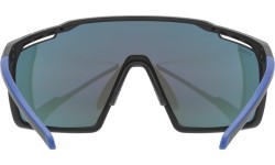 Akiniai Uvex mtn perform black-blue matt / mirror blue