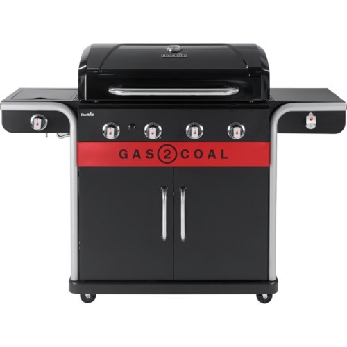 Anglinė-Dujinė 4 degiklių kepsninė Char-Broil Gas2Coal