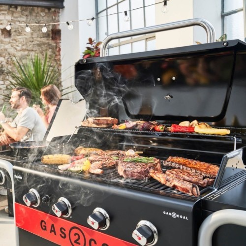 Char-Broil Gas2Coal Char-Broil Gas2Coal 4-burner gas grill