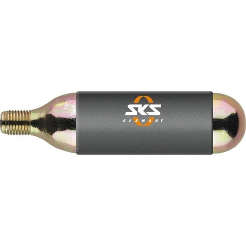 SKS Compressed Air Cartridge for Airbuster Pump, Threaded (24 g)