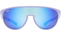 Очки Uvex sportstyle 515 lavender matt / mirror blue