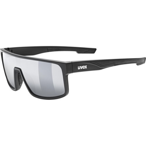 Uvex LGL 51 black matt / mirror silver glasses