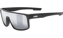 Akiniai Uvex LGL 51 black matt / mirror silver