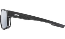 Очки Uvex LGL 51 black matt / mirror silver
