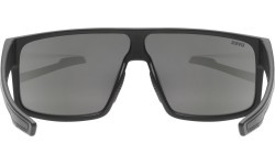 Uvex LGL 51 black matt / mirror silver glasses