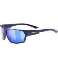 Uvex sportstyle 233 P Deep Space Matt / Mirror Blue glasses