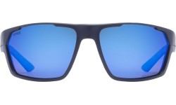 Uvex sportstyle 233 P Deep Space Matt / Mirror Blue glasses