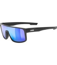Uvex LGL 51 Glasses Black Matt / Mirror Green