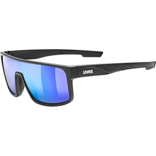 Uvex LGL 51 Glasses Black Matt / Mirror Green