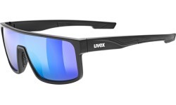 Uvex LGL 51 Glasses Black Matt / Mirror Green