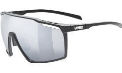 Uvex mtn perform black matt / mirror silver glasses