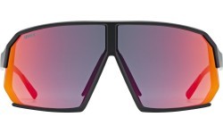 Очки Uvex sportstyle 237 black matt / mirror red
