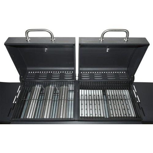 Dujinis / anglinis grilis COUPLE 2in1