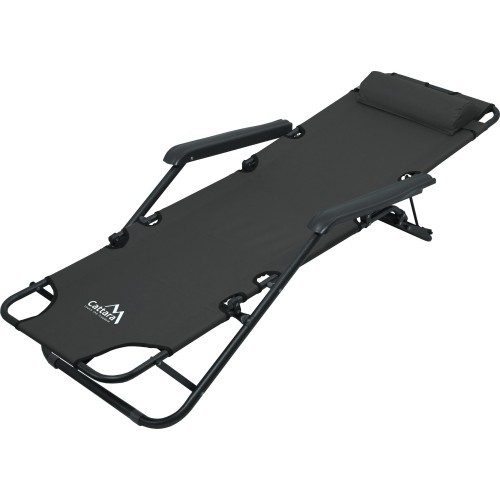 Gultas/kėdė COMFORT, antracito spalvos