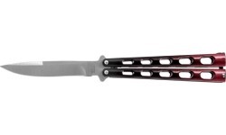 Joker JKR595 butterfly knife black and red