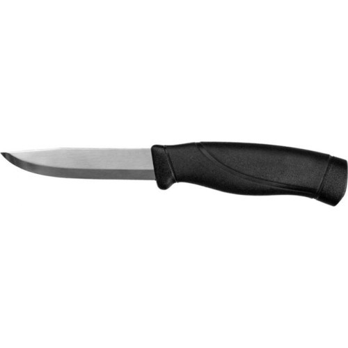 Peilis Morakniv Companion Heavy Duty, nerūdijantis plienas, juodas