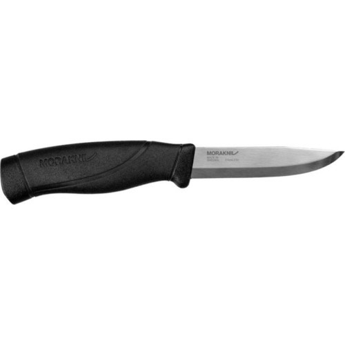 Peilis Morakniv Companion Heavy Duty, nerūdijantis plienas, juodas