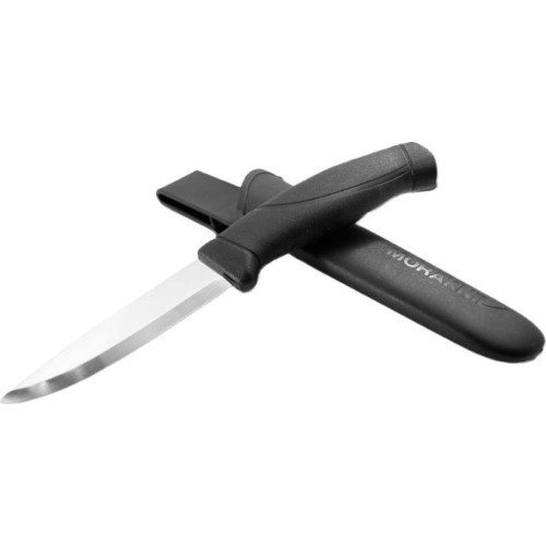 Нож Morakniv Companion Heavy Duty, нержавеющая сталь, чёрный