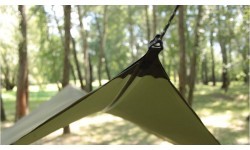 Tentas Lesovik HEXA Crocodile Ultra Light, alyvuogių spalvos