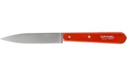 Opinel 112 skutimo peilis, oranžinis virtuvinis peilis