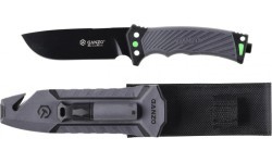 Ganzo peilis su fiksuota geležte G8012V2-GY flintlock