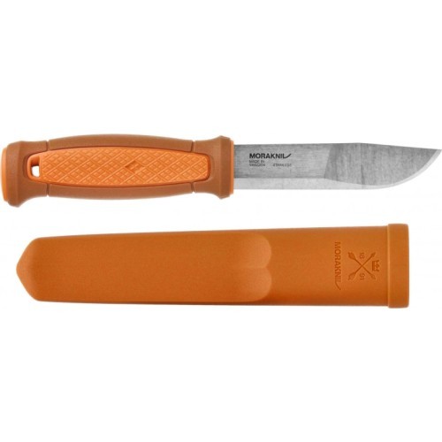 Нож Morakniv Kansbol с набором для выживания оранжевый нержавеющая сталь