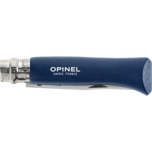 Opinel Colorama 08 inox grab darknon knife in blistrz