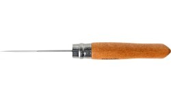 Opinel No.10 anglinio plieno peilis su buko rankena, blisteryje