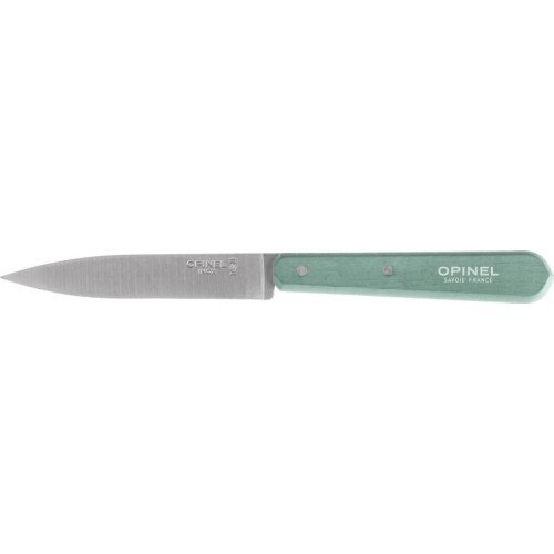 Opinel 112 Paring Knife light green.