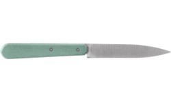 Opinel 112 skutimosi peilis, šviesiai žalias