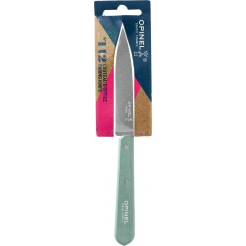 Opinel 112 skutimosi peilis, šviesiai žalias