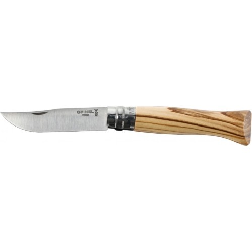Нож Opinel 09 inox, оливковое дерево