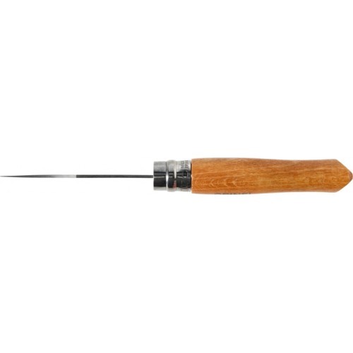 Opinel 7 carbon beech knife in blister