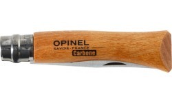 Нож Opinel 7 из углеродистой стали с буковой рукоятью, в блистере