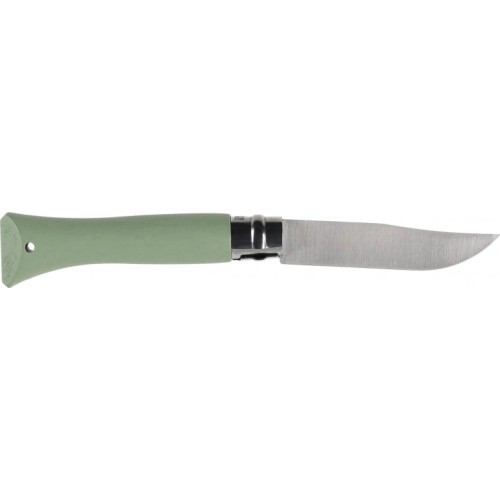 Нож Opinel Colorama 06 inox с темляком, цвет шалфея
