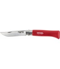 Opinel Inox Origins knife 001981 red in blister.