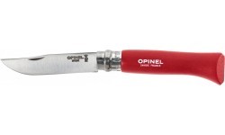 Нож Opinel Inox Origins 001981 красный в блистере