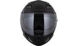 Мотоциклетный шлем Cassida Orbit StriX матовый черный/серый