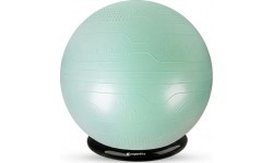 Exercise Ball inSPORTline Stretch Ball 75 cm w/ BallBase - Mint