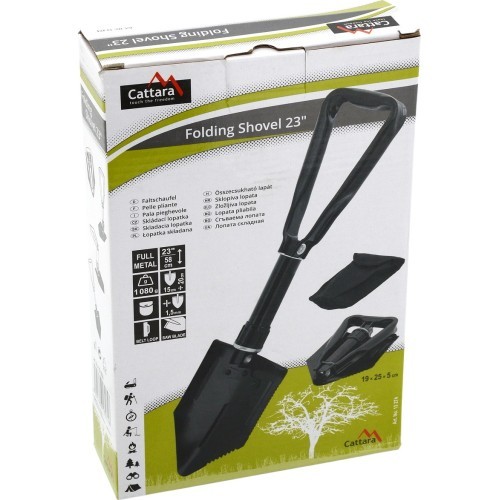 Sudedamas metalinis kastuvas Cattara 58 cm