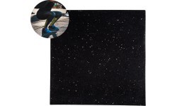 Heavy Duty Floor Mat inSPORTline Proteko II 50 x 50 x 3 cm - Black and grey
