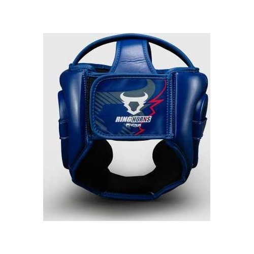 Bokso šalmas Ringhorns Charger by Venum, tamsiai mėlynas/raudonas
