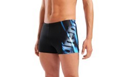 M Placement Swim Short Black-Black Multi 100 - 550