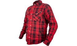 Мотокуртка-рубашка BOS Lumberjack - Чёрно-серый