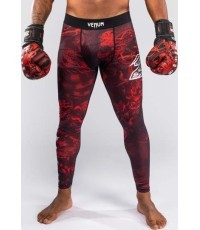 Легинсы Venum 20th Anniversary, чёрные/красные