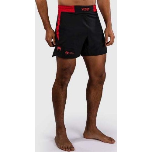 Шорты для единоборств Venum x Roger Gracie Signature - черные/красные