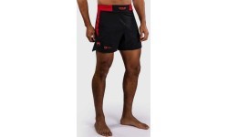 Шорты для единоборств Venum x Roger Gracie Signature - черные/красные