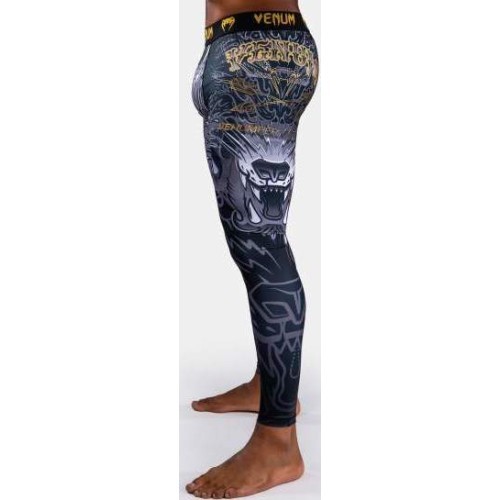 Venum Wolf Atak Spats - Black/Grey