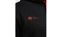 Venum x Roger Gracie Signature džemperis su gobtuvu, juoda/raudona